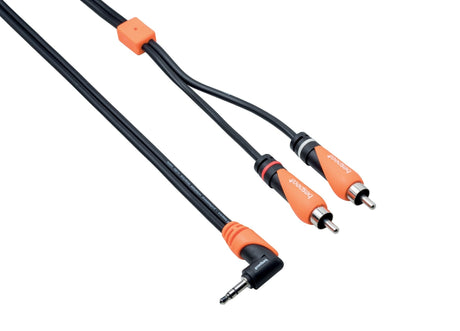 5 Meter Stereo Jack - 2 x RCA Male Cable - Cables - Bespeco