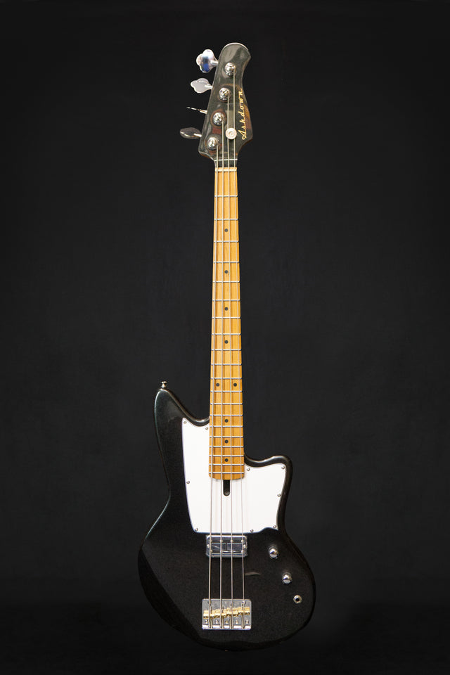 Ashdown Capri 30" Gloss Black Metallic Short Scale Bass Guitar
