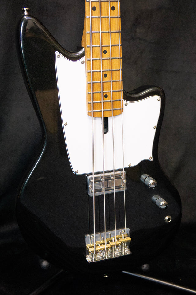 Ashdown Capri 30" Gloss Black Metallic Short Scale Bass Guitar