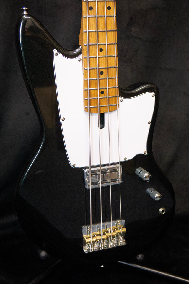 Ashdown Capri 30" Gloss Black Metallic Short Scale Bass Guitar