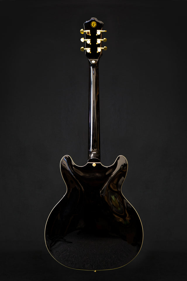 Gould Union Black GE50BK Semi-Hollow Guitar