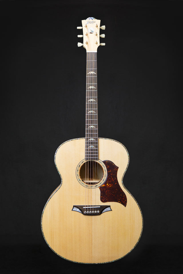 Bromo BAN7E Mini Jumbo Acoustic Guitar