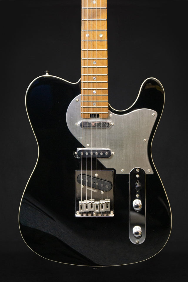 Aria Pro II 615 GTR Nashville Electric Guitar Black - Electric Guitars - Aria