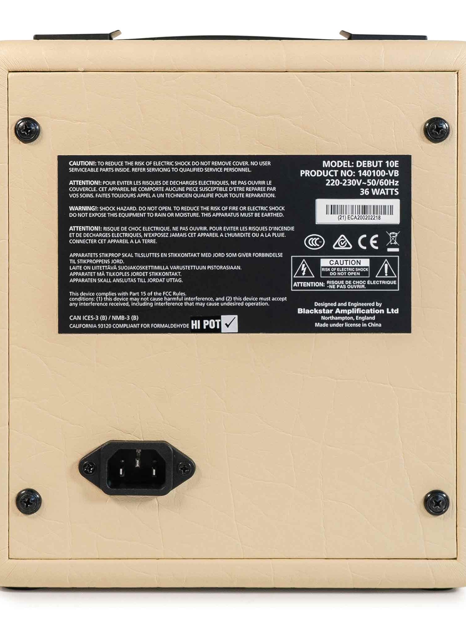 Blackstar Debut 10E 10w 2x3" Practice Amp - Blackstar