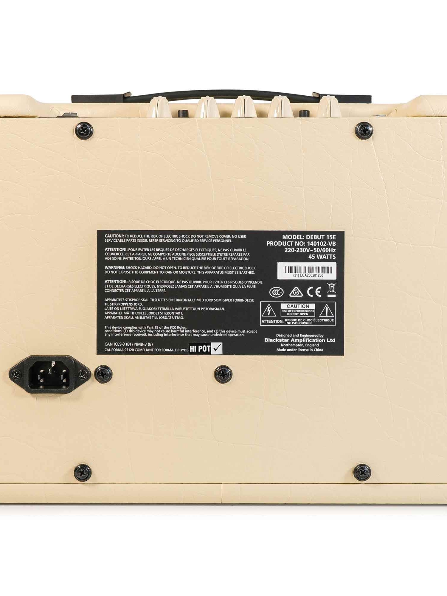 Blackstar Debut 15E 15w 2x3" Practice Amp - Amps - Blackstar