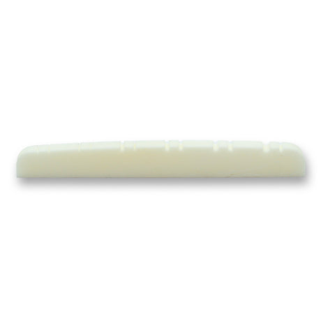 Bone 12 String Electric Guitar Nut - 48mm (Bleached) - Parts - WM Guitars