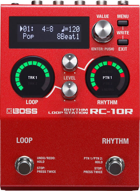 Boss RC-10R Rhythm Loop Station Pedal (Pre-Owned) - Effects Pedals - BOSS