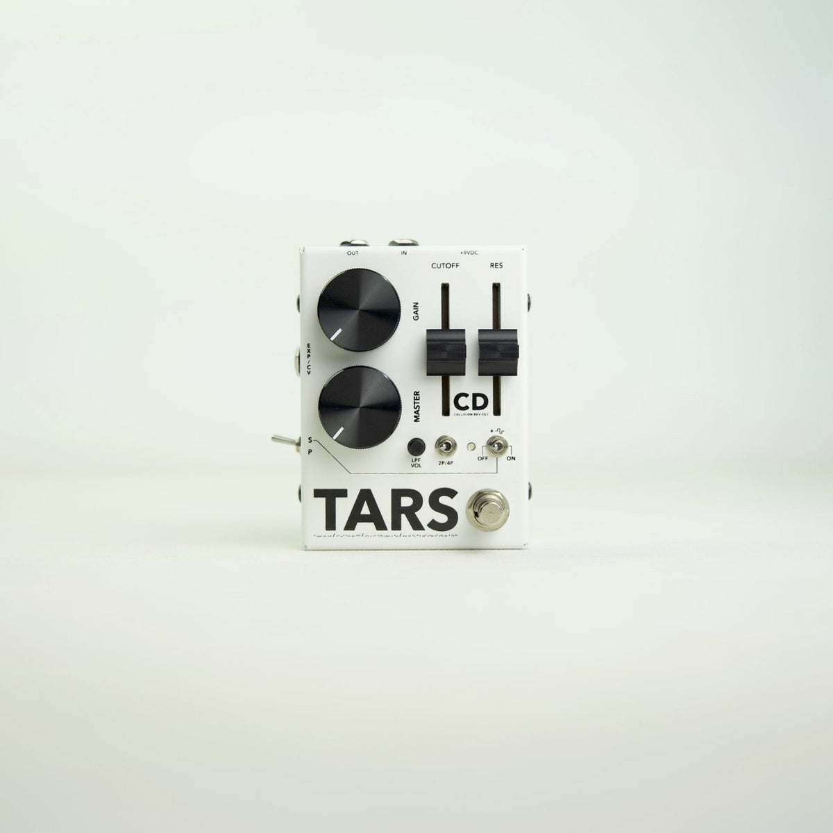 tars pedal Collision Devices TARS Black & White Fuzz & Analog Filter Pedal – WM Guitars