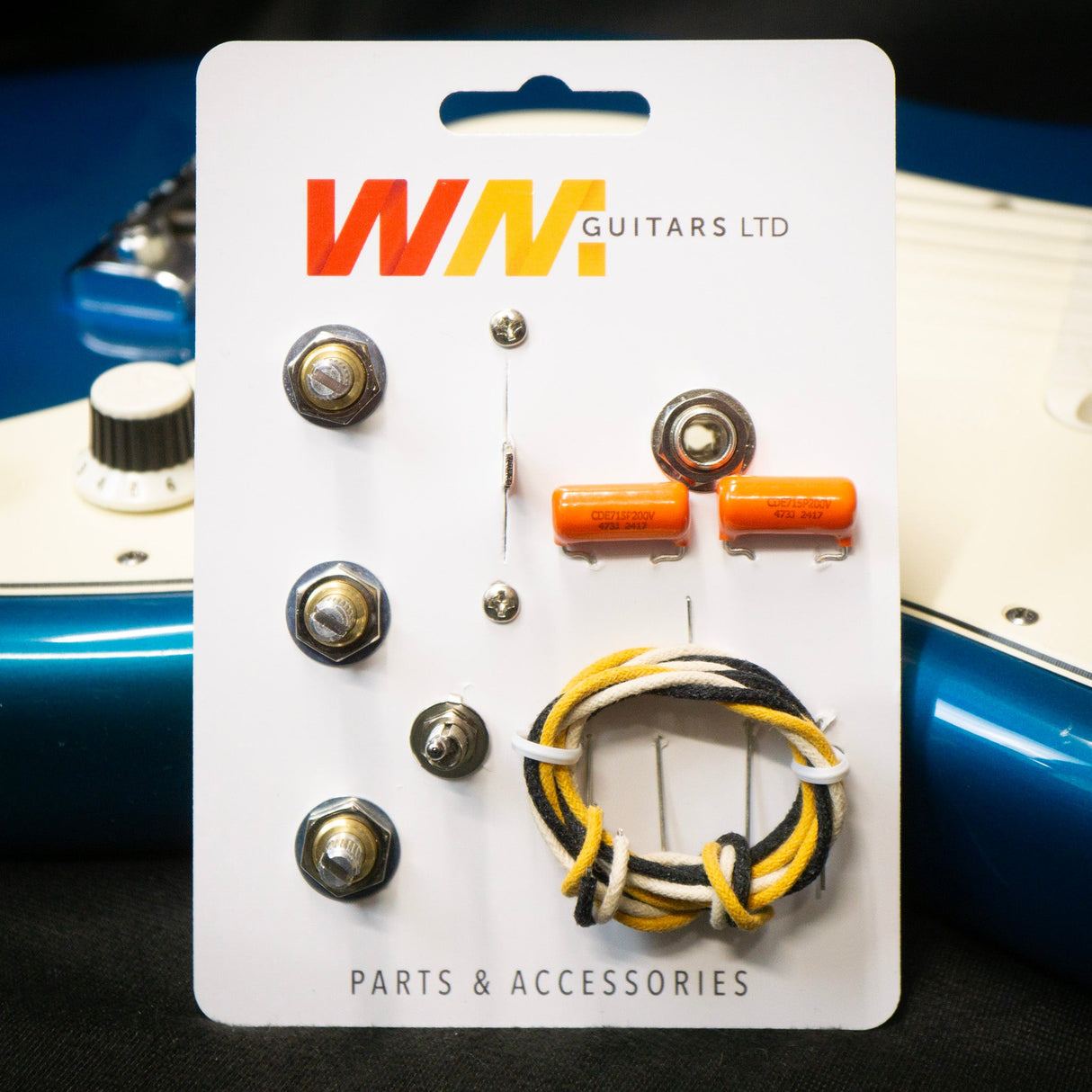 Deluxe Stratocaster Gilmour Mod Wiring Upgrade Kit (CTS, Sprague, Oak Grigsby, Puretone) - Parts - WM Guitars