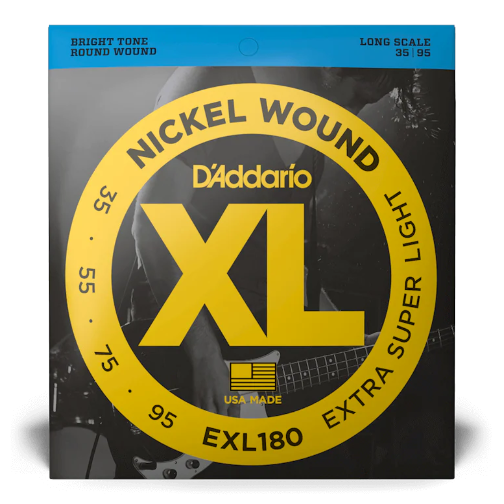 D'Addario XL Nickel Wound Bass Strings
