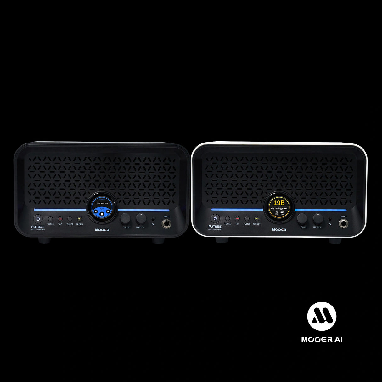 Mooer F15i Li Intelligent Amp Portable Stereo Modelling Amplifier