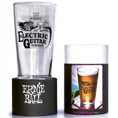 Ernie Ball Vintage Logo Pint Glass - Gifts - Ernie Ball