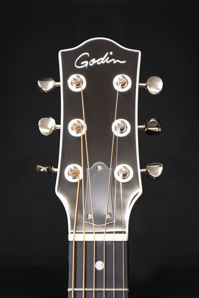 Godin Rialto JR Satina Gray Electro Acoustic Guitar - Acoustic Guitars - Godin