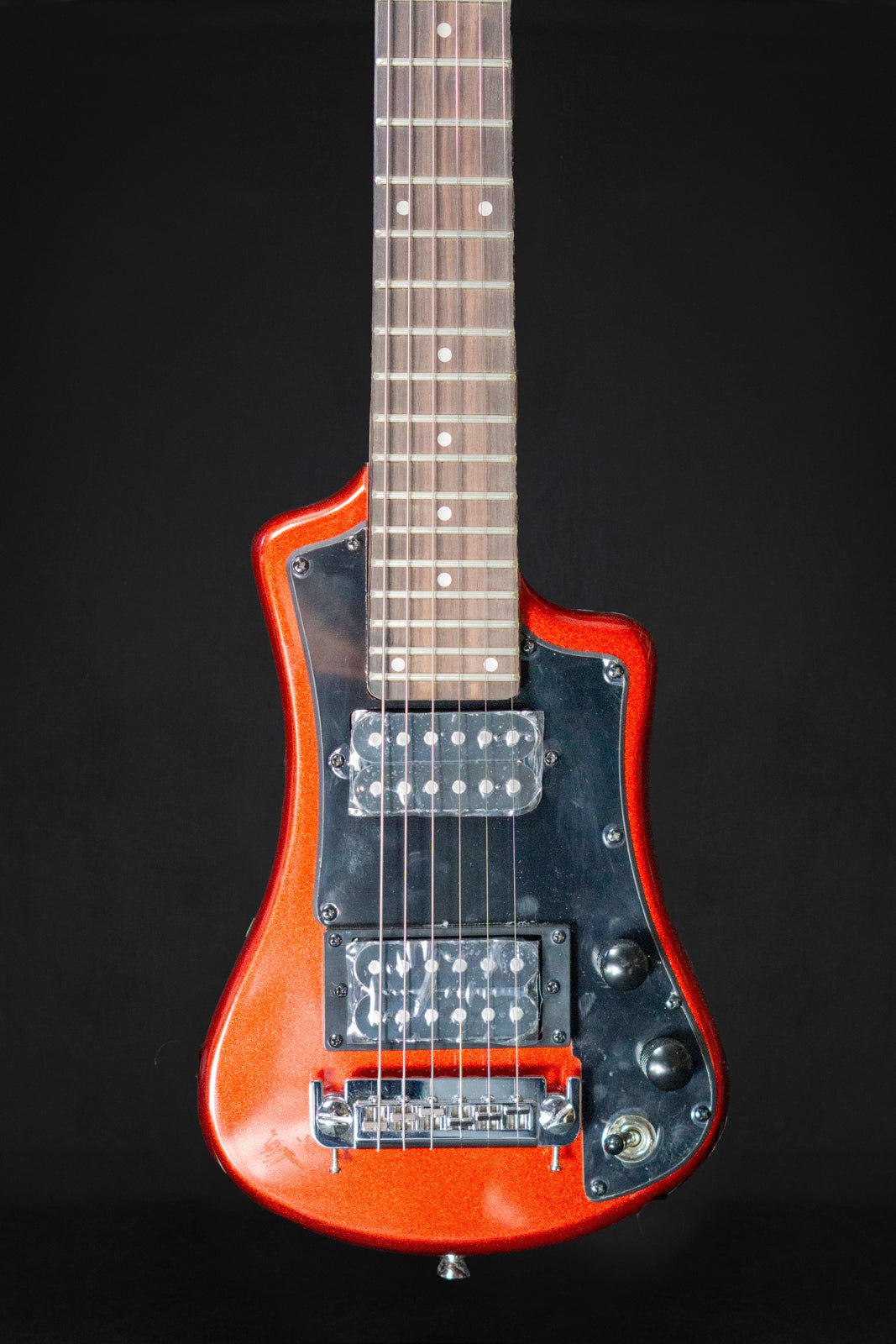 Höfner HCT Shorty Deluxe - Red - Electric Guitars - Höfner