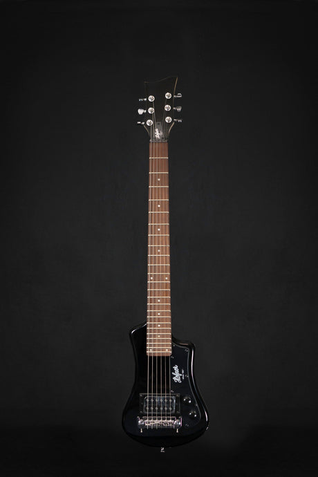 Höfner HCT Shorty Guitar (Black) - Electric Guitars - Höfner