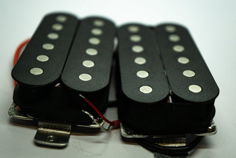 Humbucker Pickups Set (Black) - Pickups - WM Guitars