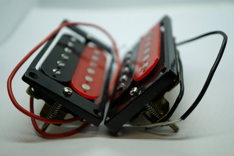 Humbucker Pickups Set (Red & Black) - Pickups - WM Guitars