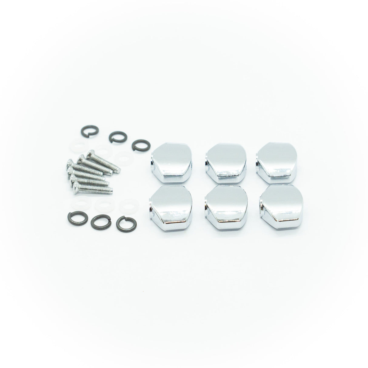 Machine Head Buttons and Fittings x6 Schaller Mini Style (Various Finishes) - parts - WM Guitars