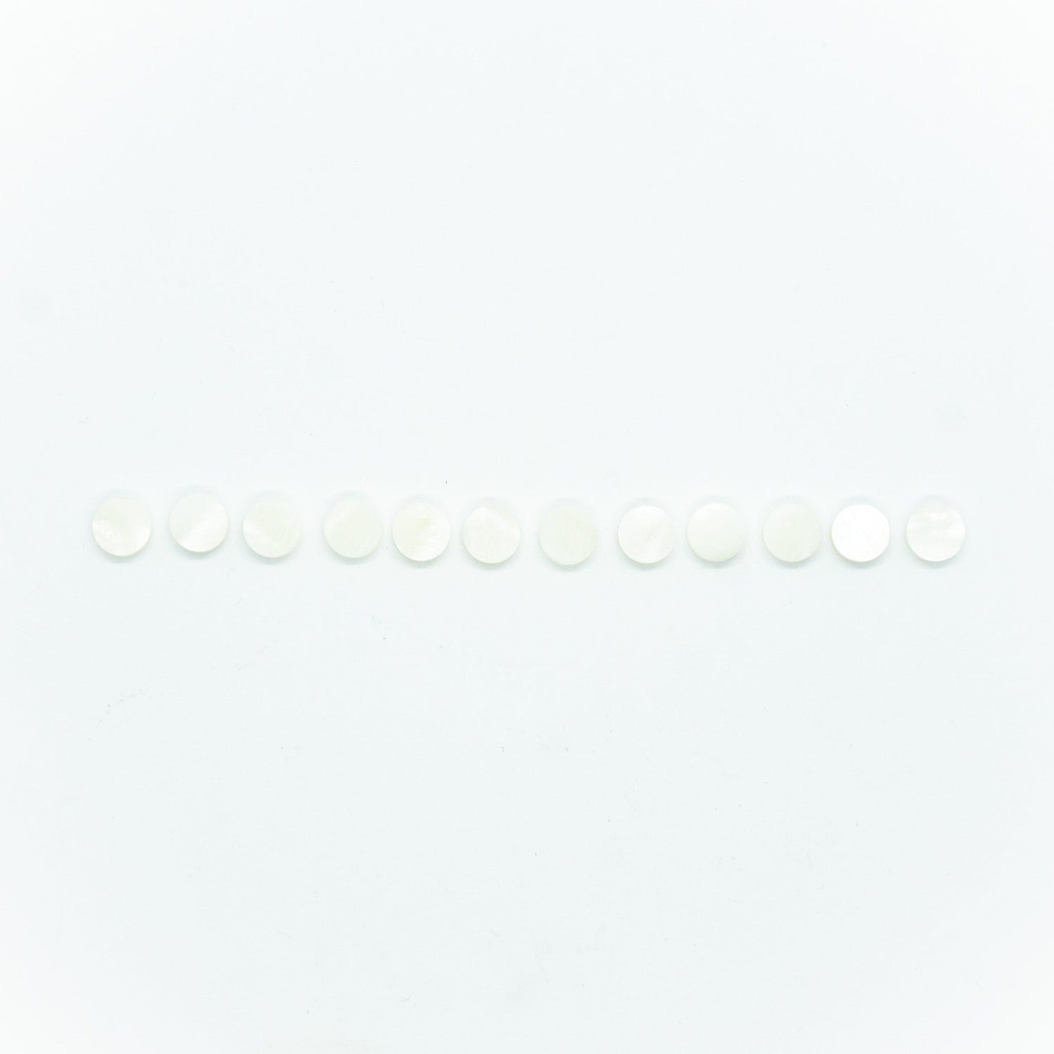 Mother of Pearl Dot Markers x12 (Various Sizes) - Parts - WM Guitars