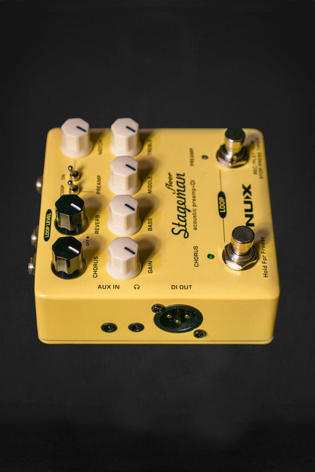 NU-X Stageman Floor Acoustic Preamp Pedal - Effects Pedals - NU-X