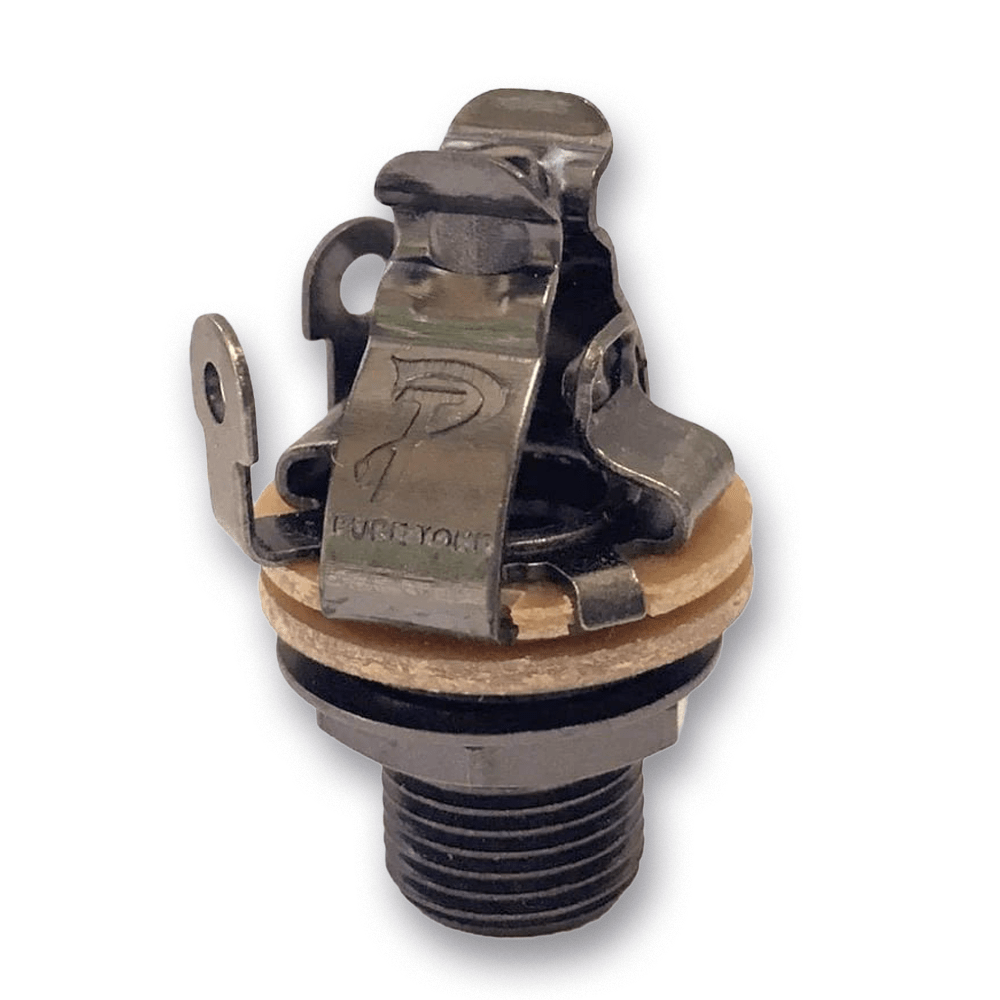 Pure Tone Mono Multi - Contact 1/4″ Output Jack (Black Nickel) - Parts - Pure Tone