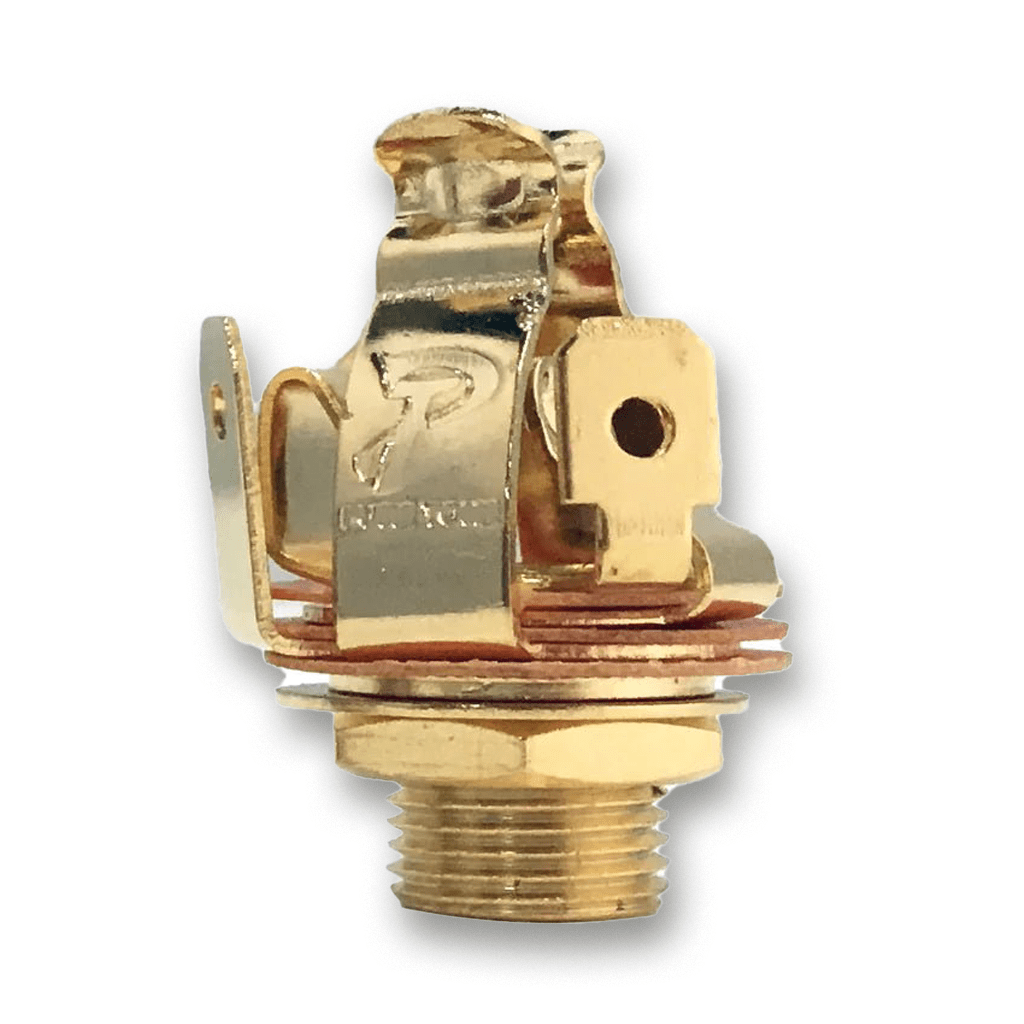 Pure Tone Stereo Multi - Contact 1/4″ Output Jack (Gold) - Parts - Pure Tone