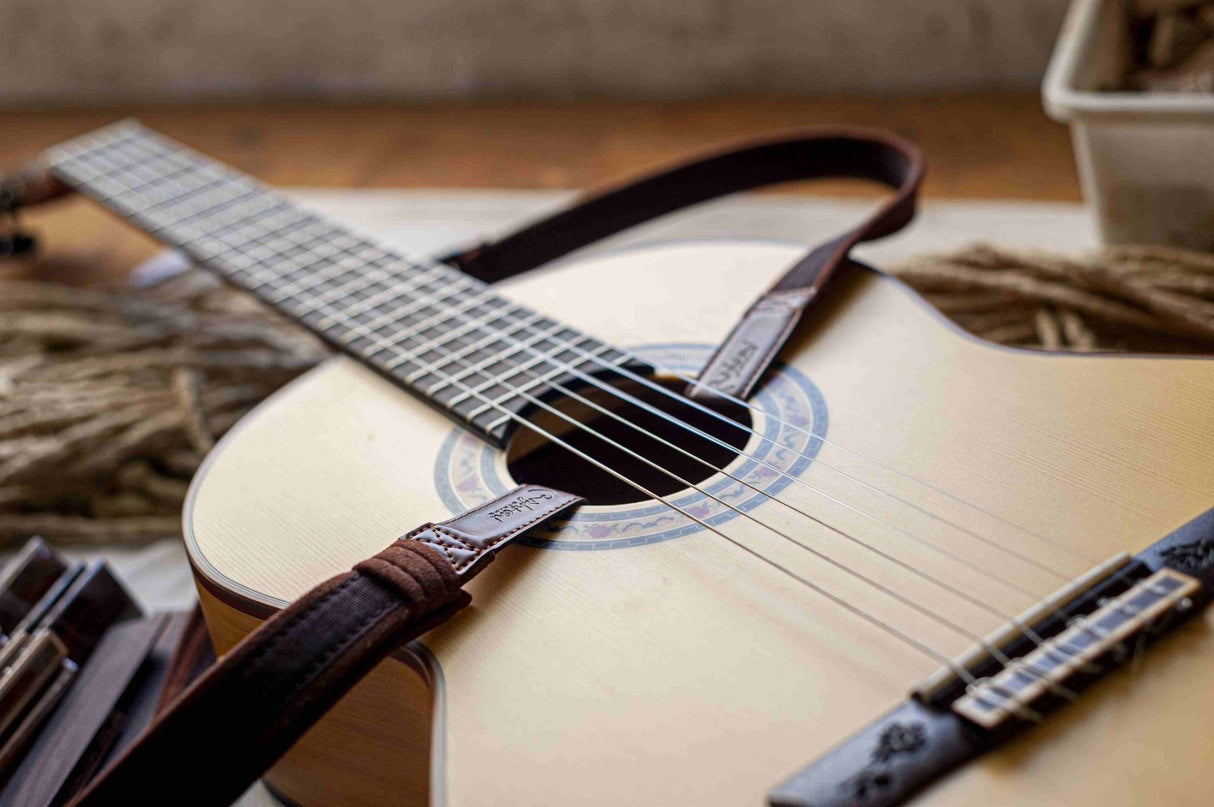 RightOn! Classical Guitar Dual Hook Black - Straps - RightOn!