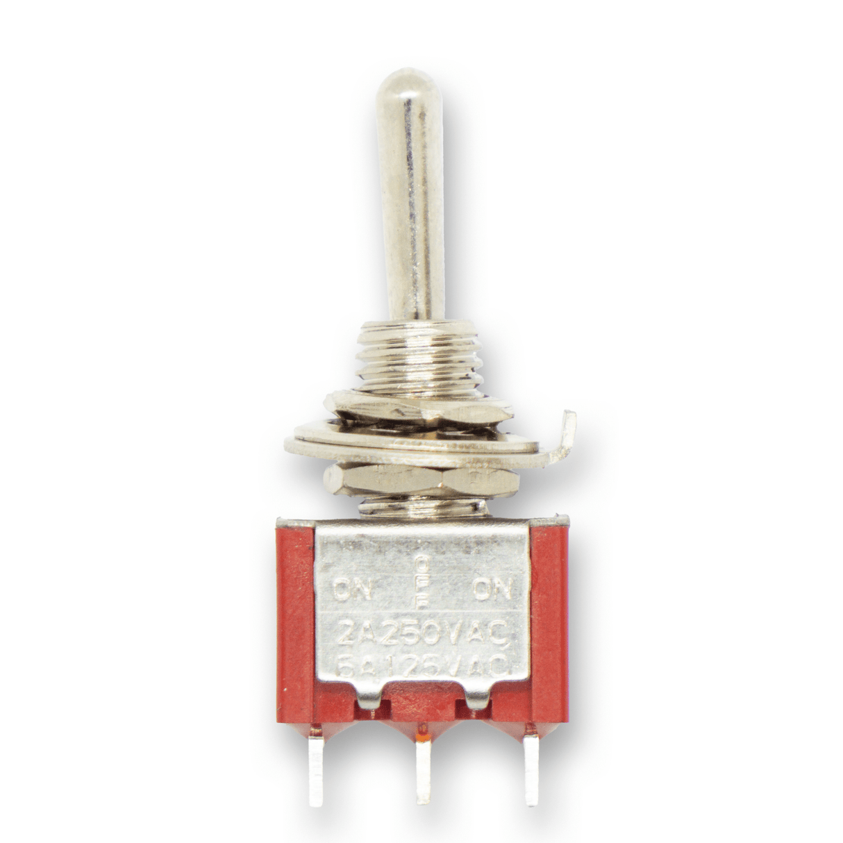 SPDT ON/OFF/ON Mini Toggle Switch (3 Pole) - Parts - WM Guitars