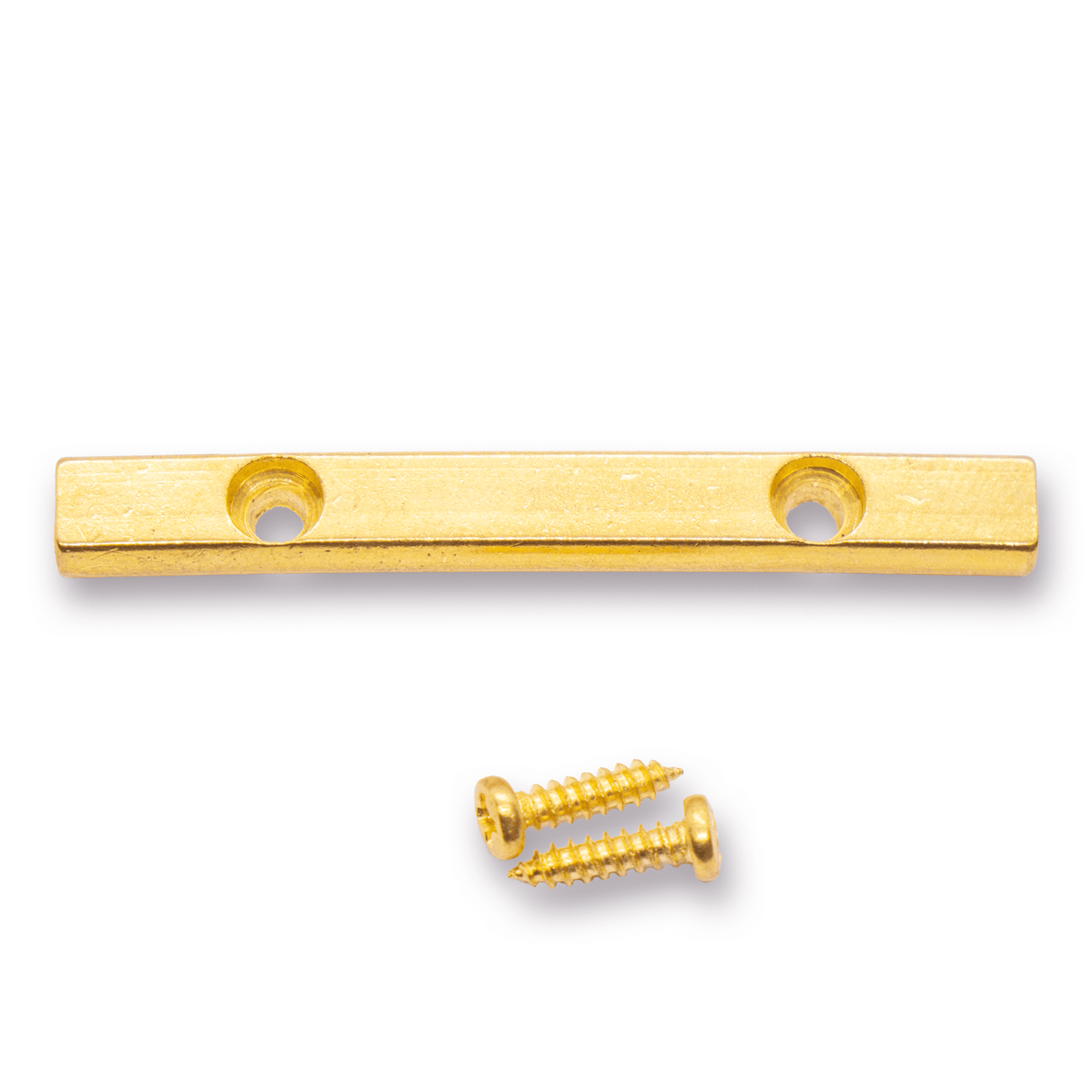 String Retainer Bar & Screws Set (Gold) - WM Guitars