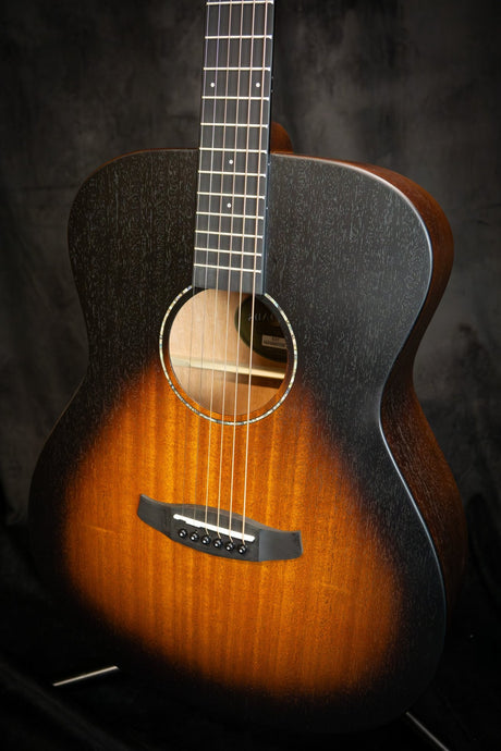 Tanglewood Crossroads TC3 Left Handed Whiskey Burst Satin - Acoustic Guitars - Tanglewood