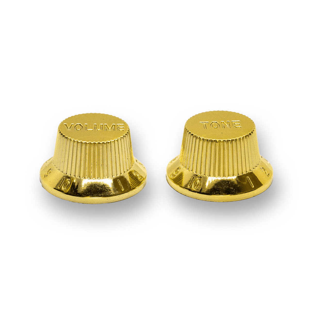 Top Hat Pot Knobs Strat Style (Various Colours) - Parts - WM Guitars