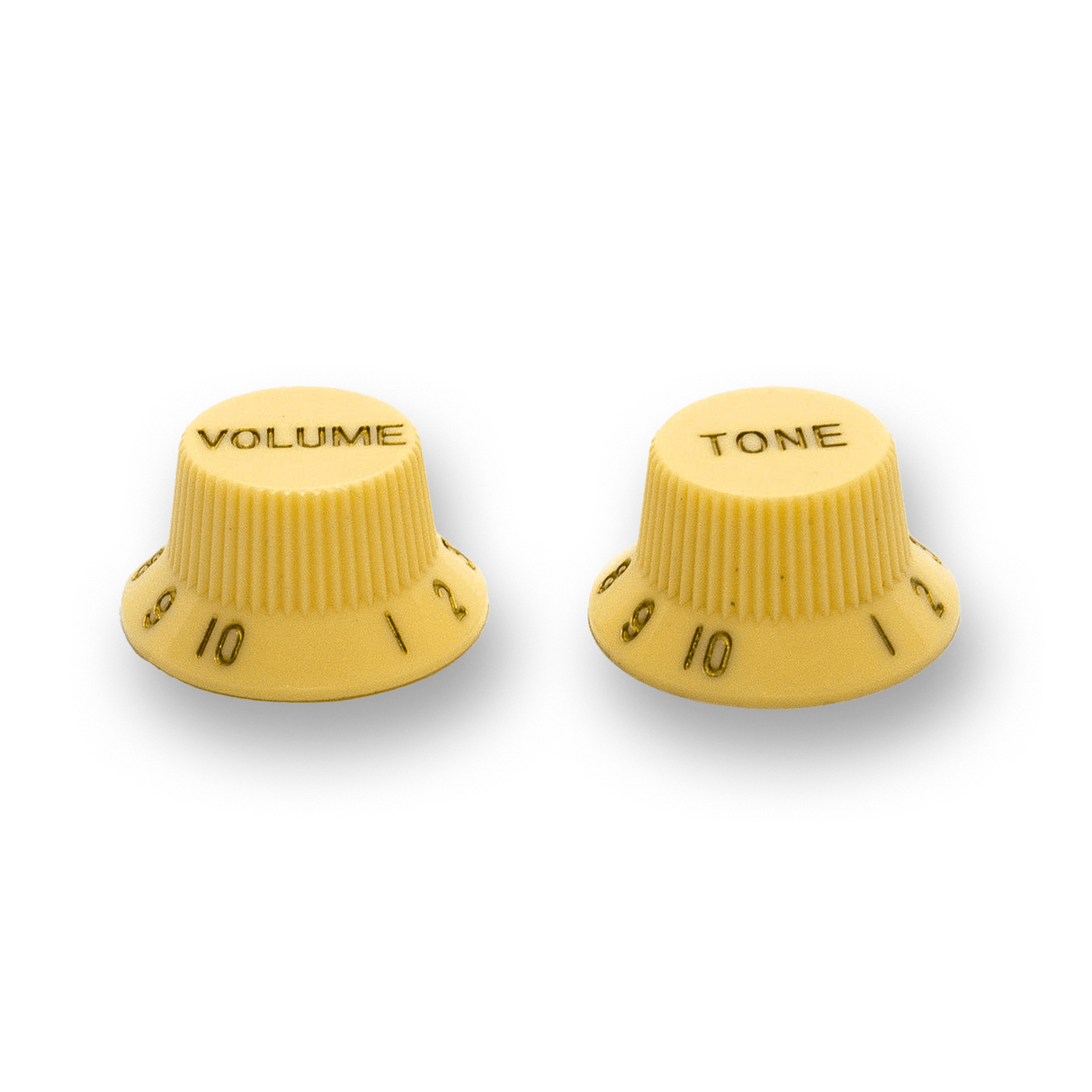 Top Hat Pot Knobs Strat Style (Various Colours) - Parts - WM Guitars