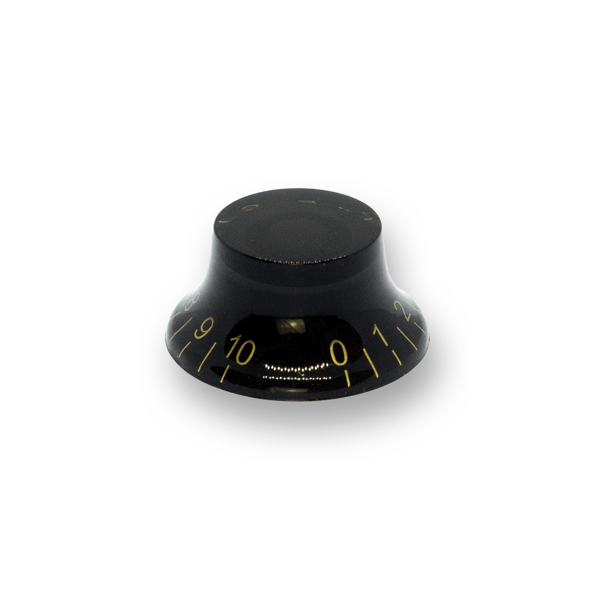 Top Hat Pot Knobs Transparent Tops (Various Colours) - Parts - WM Guitars