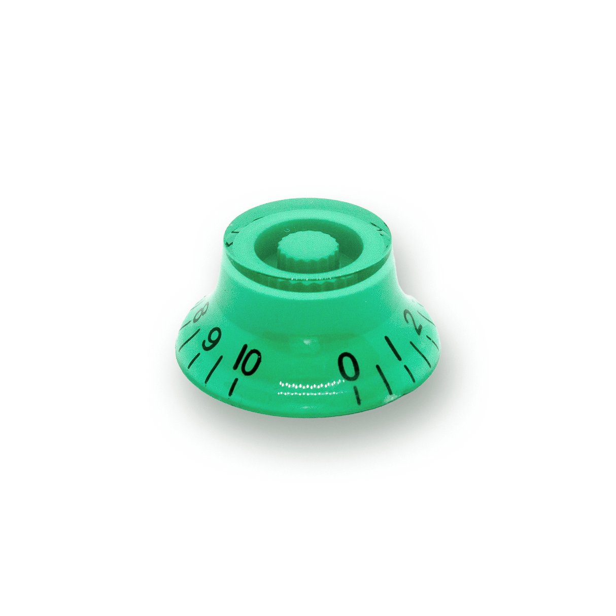 Top Hat Pot Knobs Transparent Tops (Various Colours) - Parts - WM Guitars