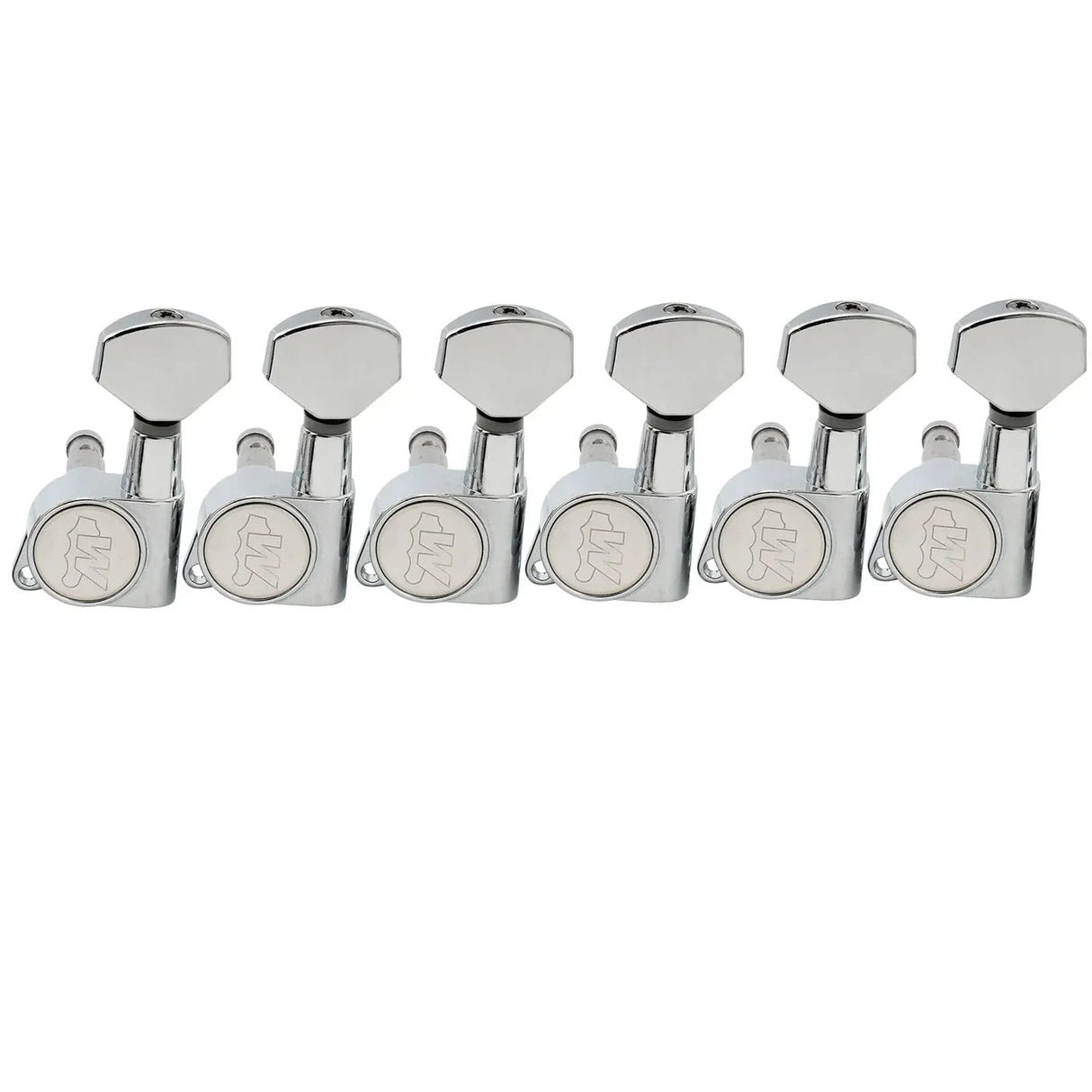 Wilkinson Left Handed 6 - in - line E - Z - LOK Machine Heads - Parts - Wilkinson