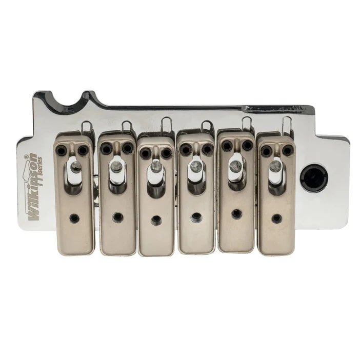 Wilkinson M Series 52.5mm Individual Saddle Full Block ST Guitar Tremolo Bridge - Parts - Wilkinson