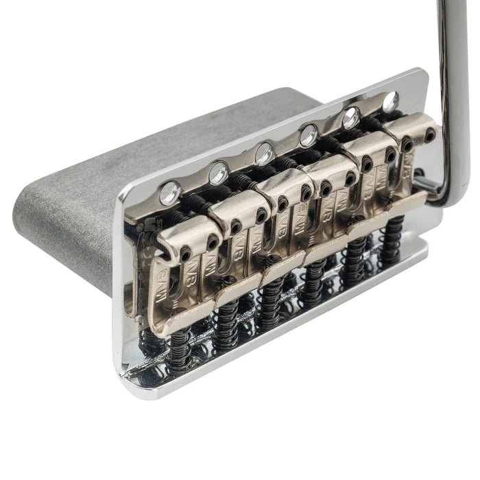 Wilkinson M Series 54mm 6 - Screw Vintage Bent Saddle Guitar Tremolo Bridge - Parts - Wilkinson