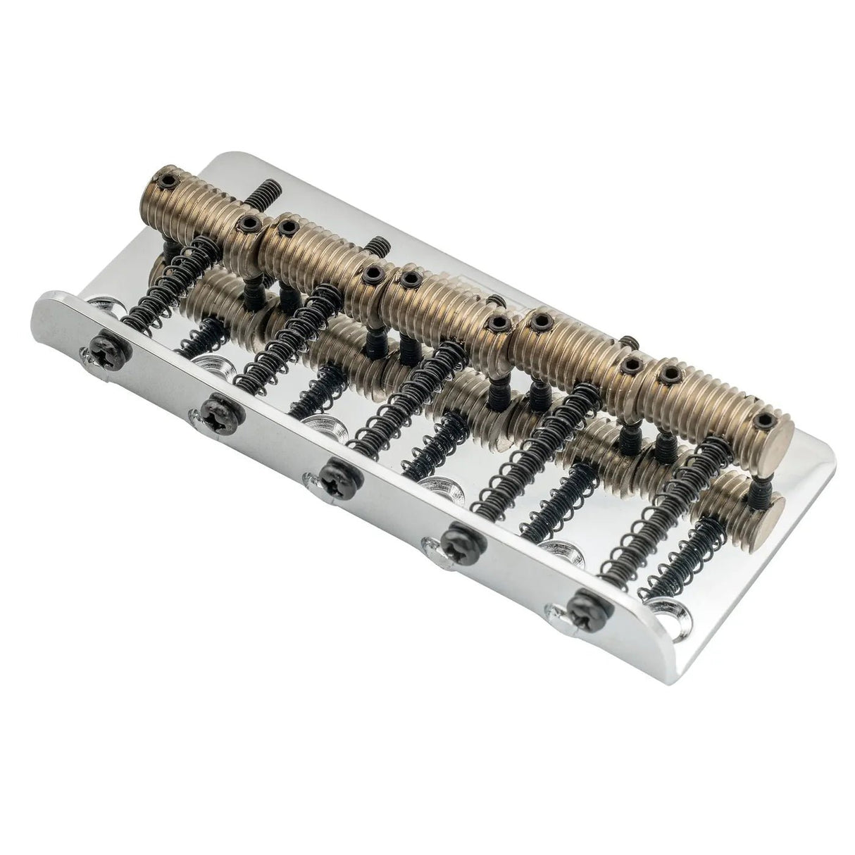 Wilkinson M Series WOB51T 72mm 5 - String Fixed Bass Bridge Threaded Saddles - Parts - Wilkinson
