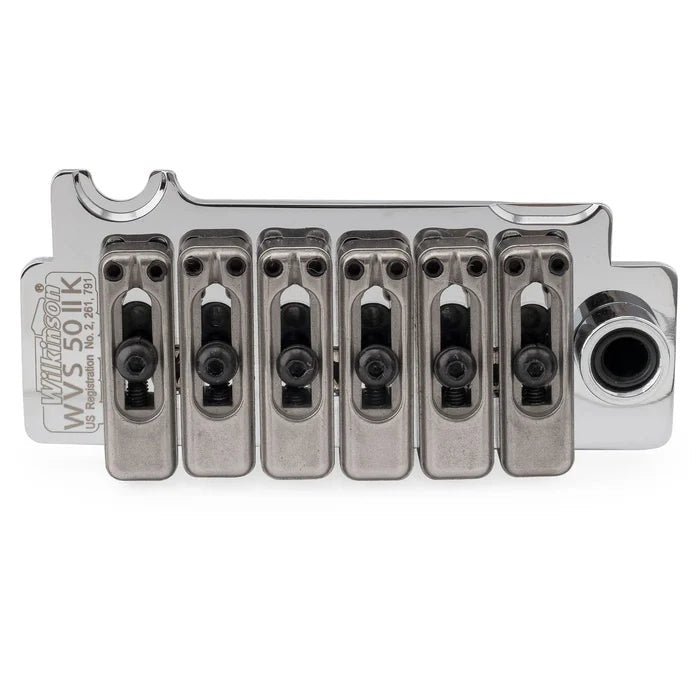 Wilkinson WVS50IIK 52.5mm 2 - Point Tremolo Bridge with Stainless Steel Saddles - Parts - Wilkinson