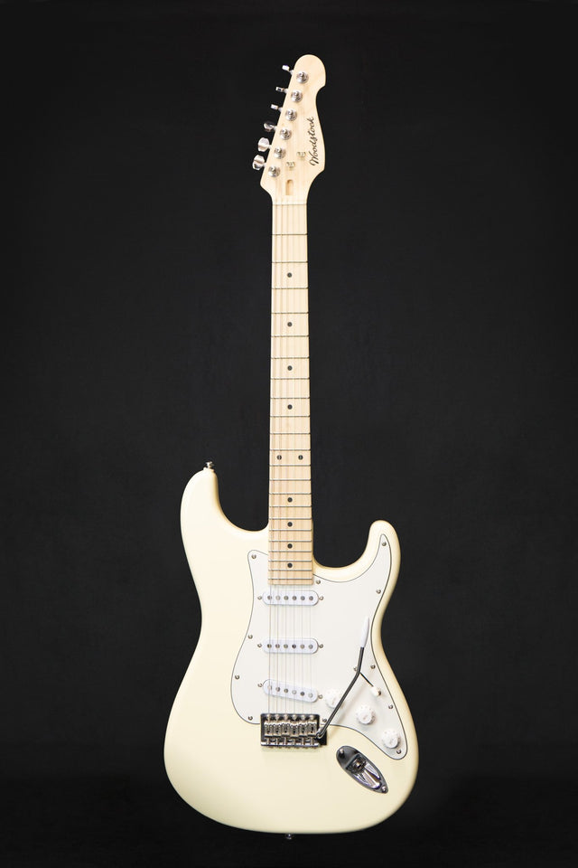 Woodstock S Standard Olympic White Finish - Electric Guitars - Woodstock