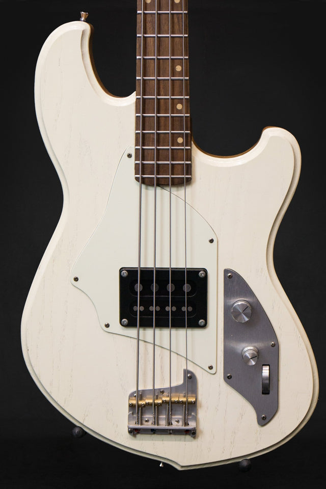 Zona Fenrir Custom Handmade Active Bass White Chocolate - Bass Guitars - Zona