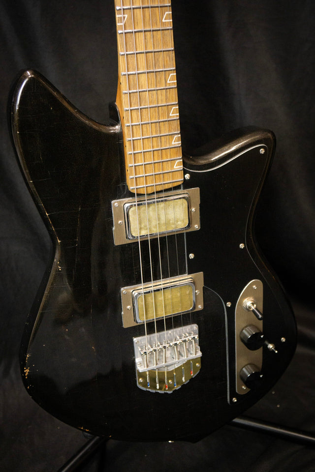 Zona Sulis Custom Texas Tea Black Gold Handmade Electric Guitar - Electric Guitars - Zona