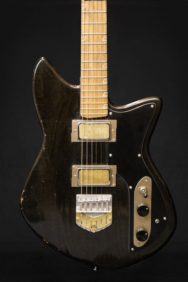 Zona Sulis Custom Texas Tea Black Gold Handmade Electric Guitar - Electric Guitars - Zona