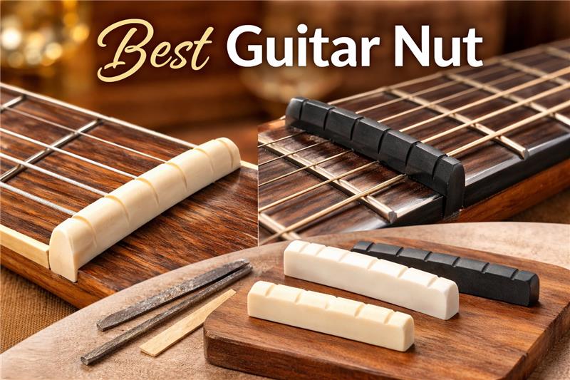 Guitar Nut Guide: How to Choose the Right Nut for Your Guitar  WM Guitars