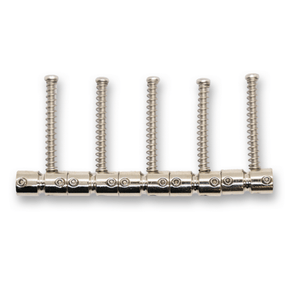 4/5 String Bass Guitar Saddles (Various Finishes) - Parts - WM Guitars