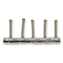 4/5 String Bass Guitar Saddles (Various Finishes) - Parts - WM Guitars