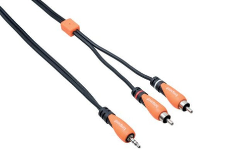 5 Meter Stereo 6.3 Jack - 2 x RCA Male Cable - Cables - Bespeco