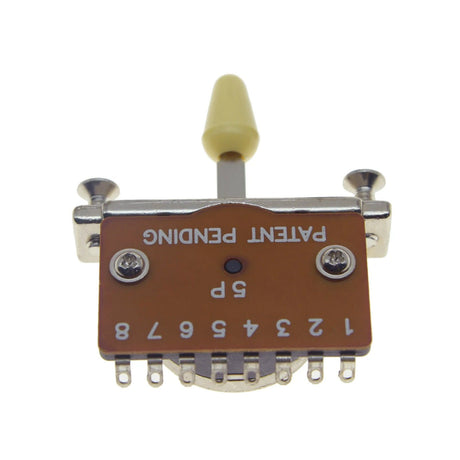 5-Way Pickup Selector Switch (Cream) - Parts - WM Guitars