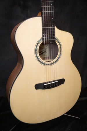 Dowina Walnut GAC NU Vintage Series Acoustic Guitar (Swiss Moon Spruce & Walnut)