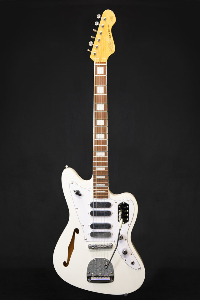 Vintage REVO Series Surfmaster Quad Metallic White